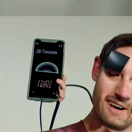 Prompt: a futuristic 3d scanner phone, by apple