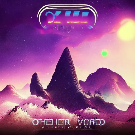 Image similar to Otherworldly album art in the style of Seven Lions digital art