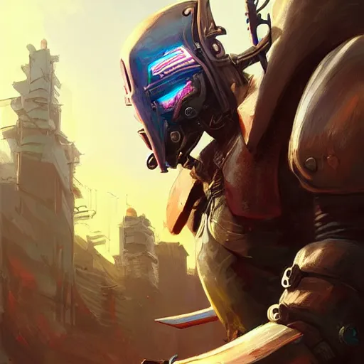 Image similar to cyberpunk viking helmet mask warrior goddess robot ninja fantasy, art gta 5 cover, official fanart behance hd artstation by jesper ejsing, by rhads, makoto shinkai and lois van baarle, ilya kuvshinov, ossdraws