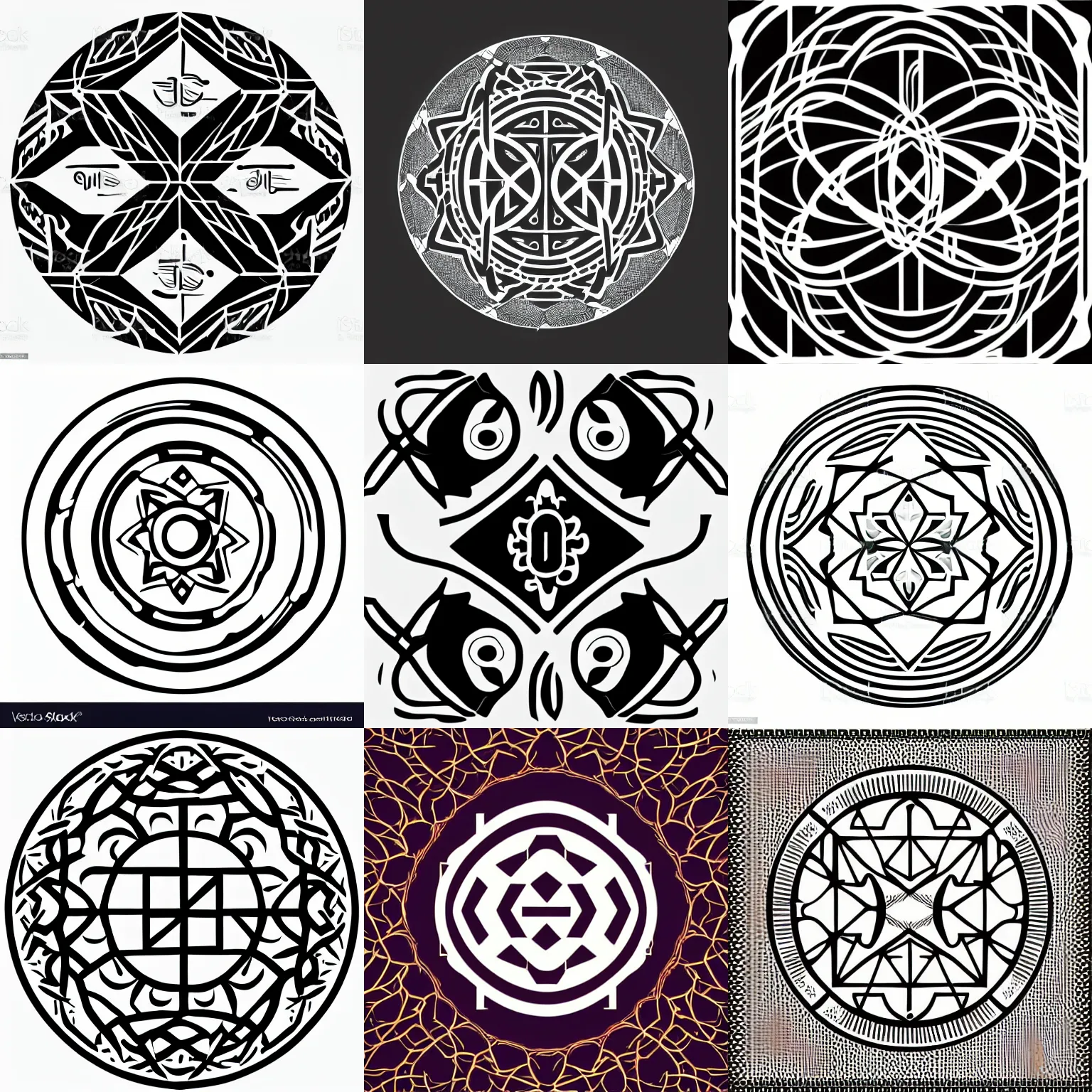 Prompt: symmetry!! kejaris logo, vector art, smooth lines, sticker