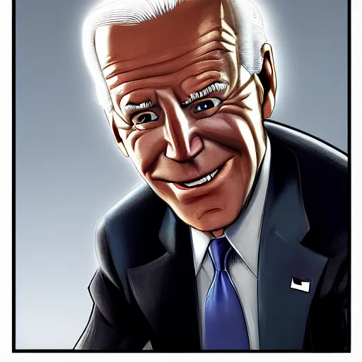 Image similar to joe biden charicature, pixar, dramatic lighting, cinematic, establishing shot, extremly high detail, photorealistic, cinematic lighting, artstation, style by James Gurney