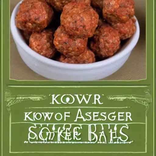 Prompt: knower of sausage balls