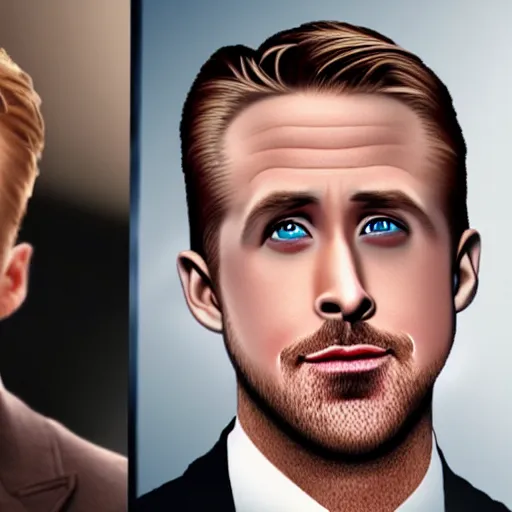 Image similar to Ryan Gosling playing Joker