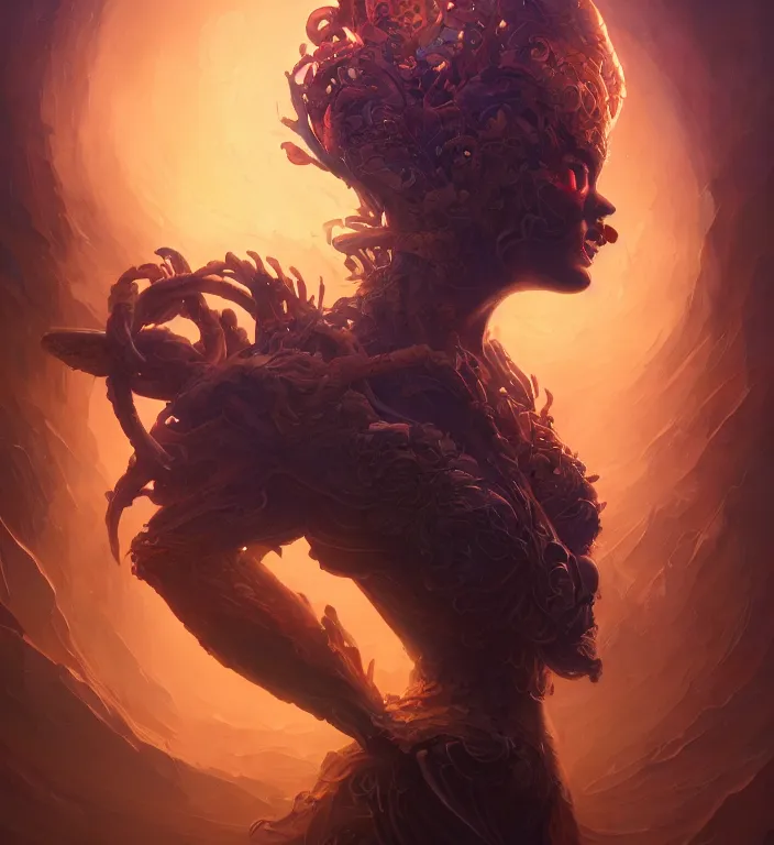 Prompt: a portrait of a beautiful elegant elemental entity, backlit, strong rim light, highly detailed, digital painting, HDRI, by Alvaro Castagnet, Peter Mohrbacher and Dan Mumford, vivid colors, high contrast, 8k resolution, intricate, photorealistic, smooth