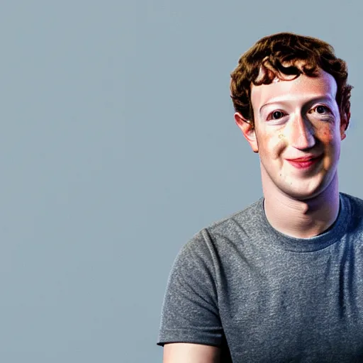 Image similar to mark zuckerberg looking off to the left, highly detailed, photorealistic, 3 5 mm stock