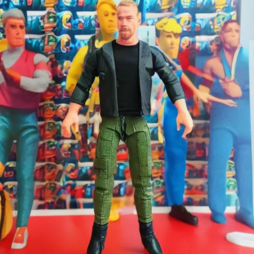 Prompt: diplo, as an action figure, ebay photo