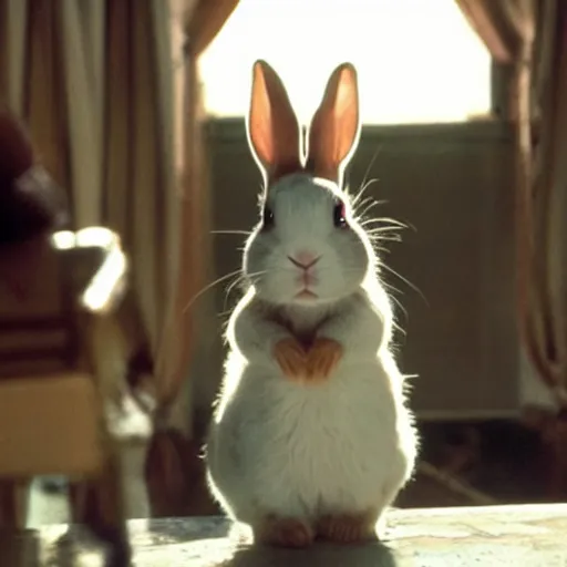 Image similar to a rabbit in the movie The Irony of Fate