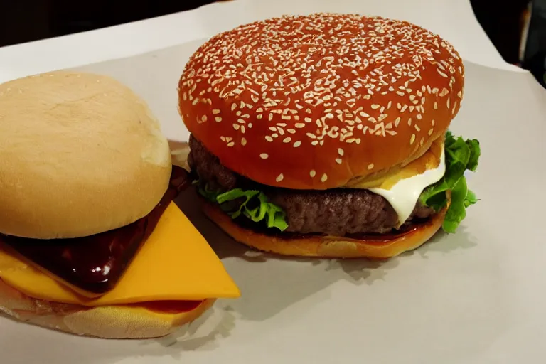 Prompt: sega dreamcast burger
