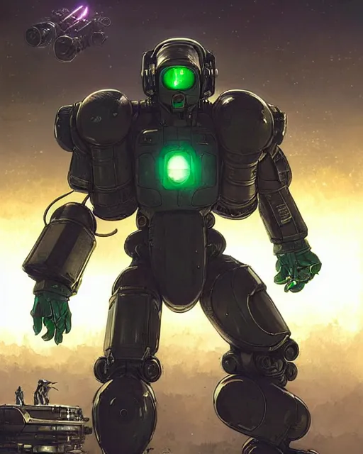 Prompt: luigi in a mech scifi suit with missles and small lights by, fantasy character portrait, ultra realistic, futuristic background by laurie greasley, concept art, intricate details, highly detailed by greg rutkowski, gaston bussiere, craig mullins, simon bisley