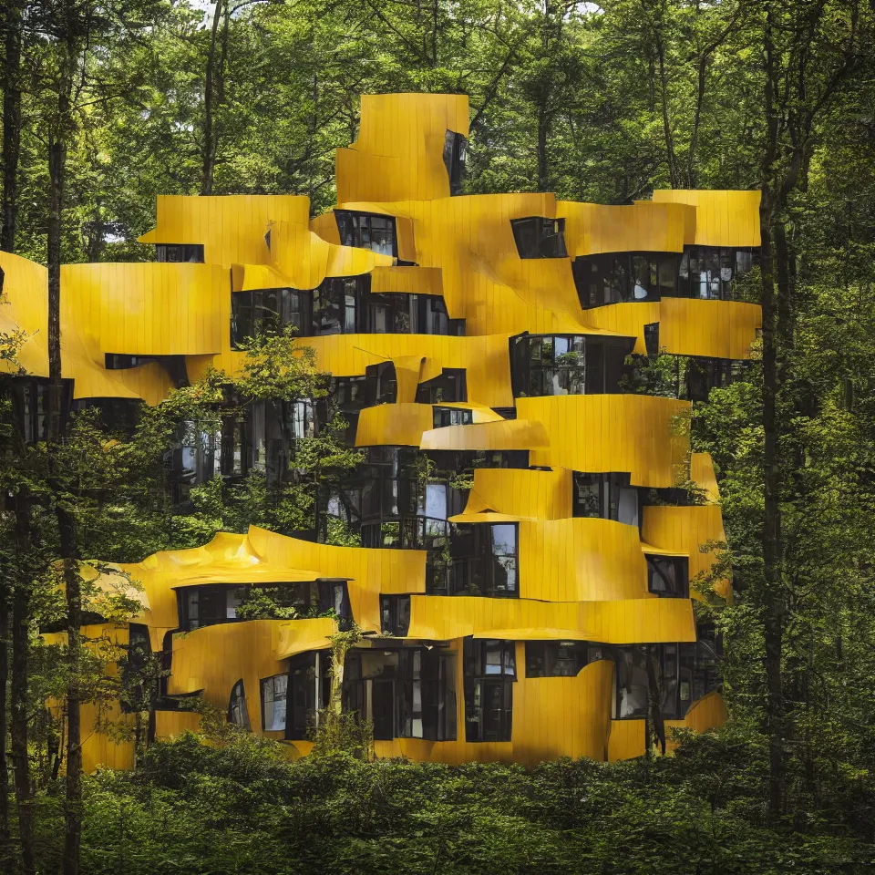 Spin Art – Housing a Forest