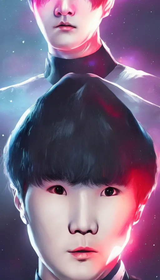 Prompt: MIN YOONGI is Spock+ HYPERDETAILED+ARTSTATION+cgsociety+ 8k HD+STUNNING LIGHTING