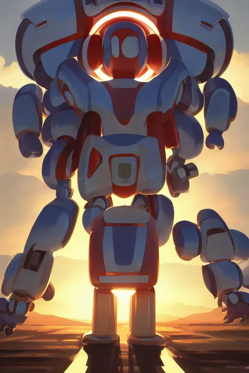 Image similar to metabots medabots medarotto medarot robot minimalist comics, behance hd by jesper ejsing, by rhads, makoto shinkai and lois van baarle, ilya kuvshinov, rossdraws global illumination ray tracing hdr radiating a glowing aura