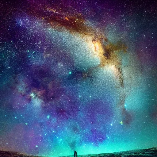 Image similar to astral photography of astro photography, a souls journey to the other side, realistic, fantastic, award - winning photography, milky way, nebulas, space clouds, astral plane, 8 k image, hyper - detailed, raytracing