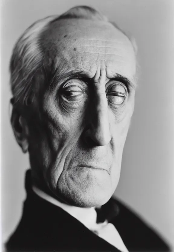 Image similar to a close - up casual photo of middle - aged marcel duchamp by irving penn, 1 9 2 0 s monochrome snapshot, graflex 4 x 5, f 1. 8, 3 5 mm, ilford delta 3 2 0 0 pro