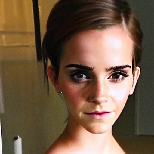 Prompt: Emma Watson and Kim Kardashian combined into a single person