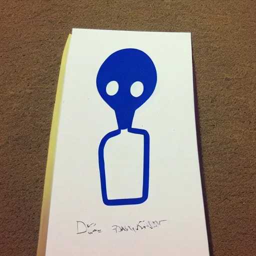 Image similar to Dave Penfound alien