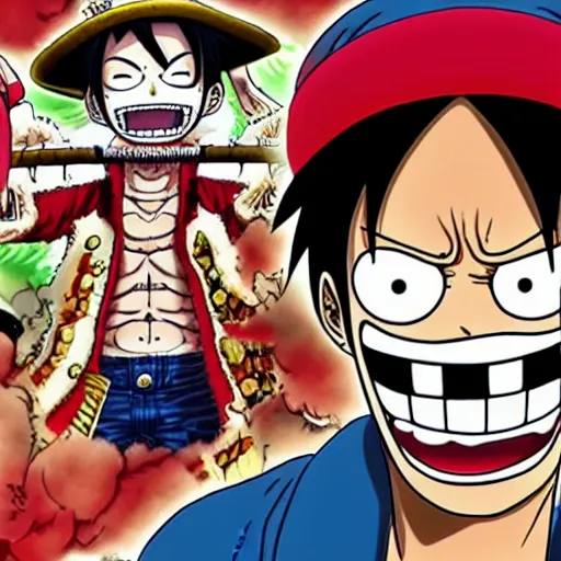 Prompt: Quentin Tarantino in One Piece anime by Eiichiro Oda