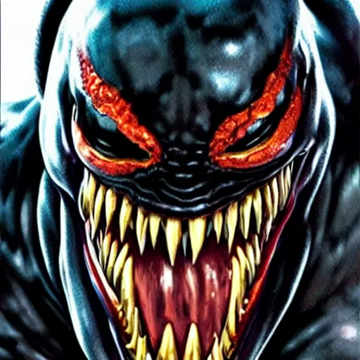Prompt: Venom, extremely detailed , hyper realistic