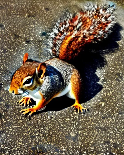 Image similar to inflated squirrel