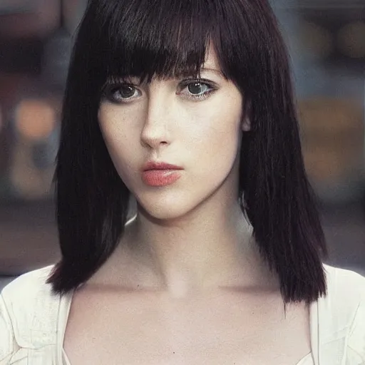 a beautiful medium - shot of scarlett johnasson as | Stable Diffusion