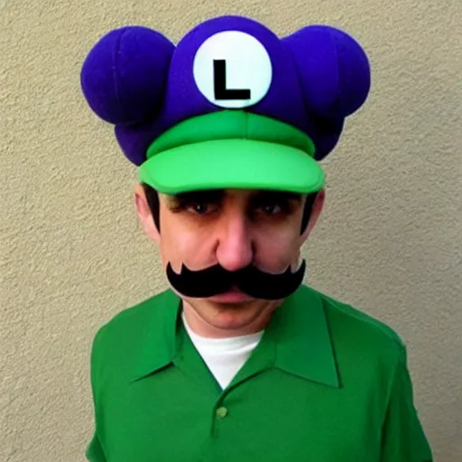 prompthunt: Charlie Day wearing Luigi's clothing in an upcoming