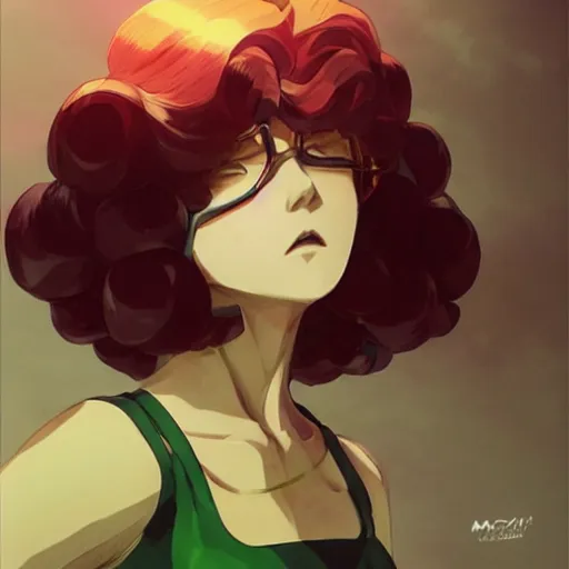 Prompt: tatsumaki from one punch man, art by makoto shinkai, ross tran, kuvshinov ilya, cushart krenz, wlop, detailed, sharp focus, intricate