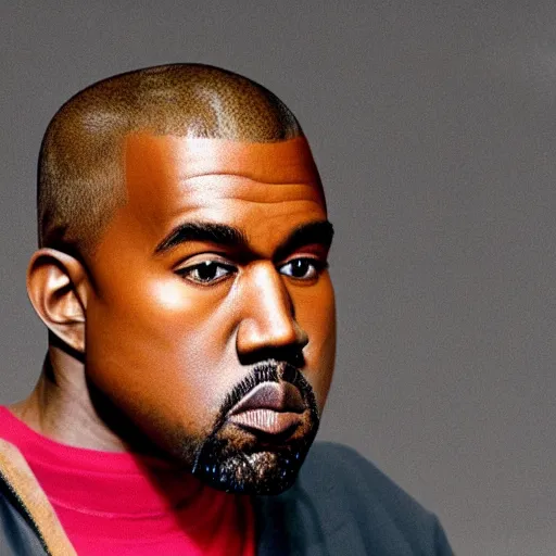 Image similar to kanye west as an anime character