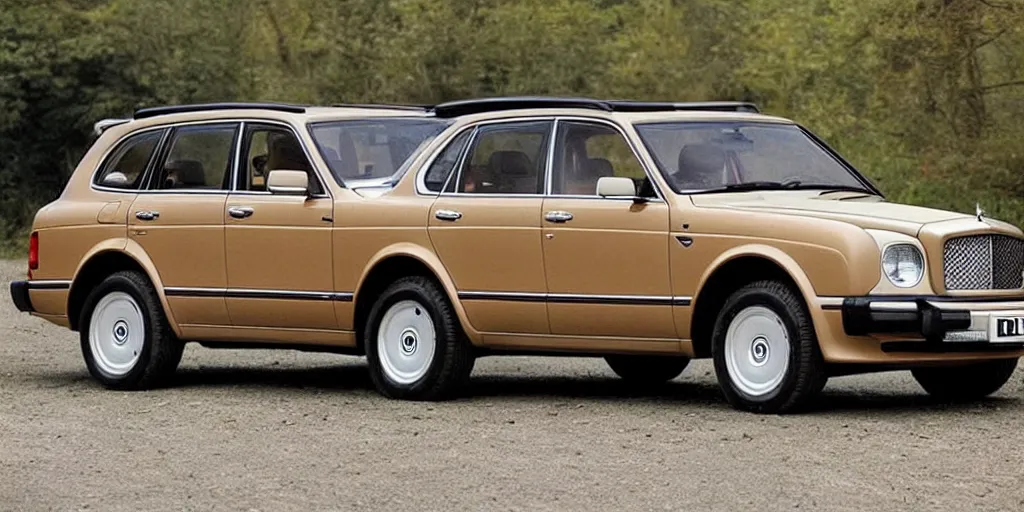 Prompt: “1980s Bentley Bentayga”