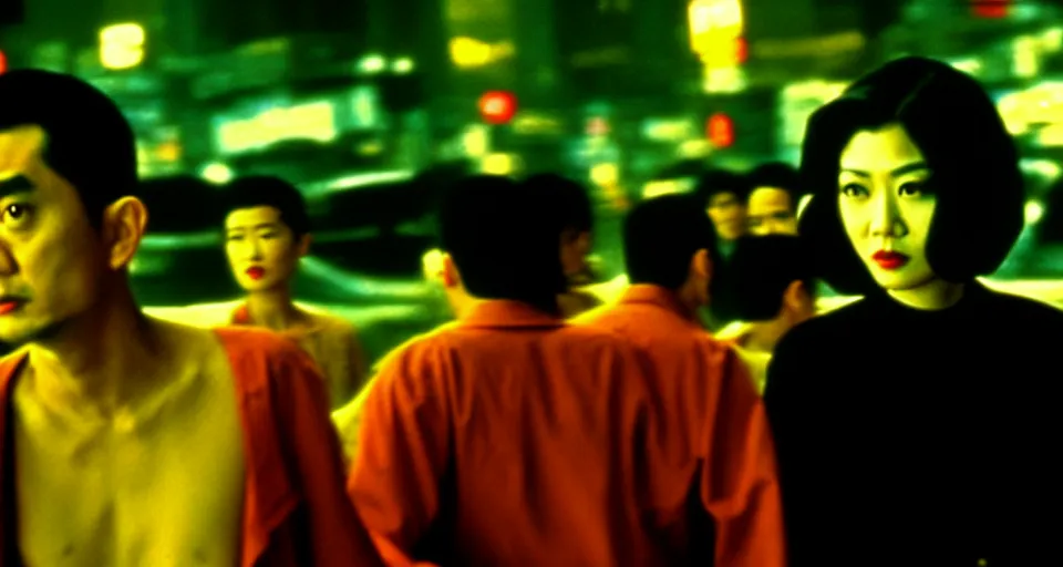 Image similar to wong kar - wai movie scene