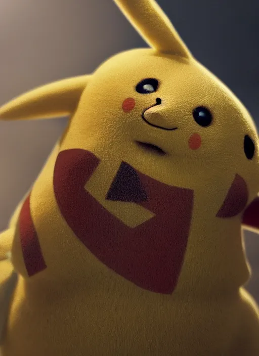 Prompt: closeup portrait of pikachu, depth of field, zeiss lens, detailed, symmetrical, centered, fashion photoshoot, by annie leibovitz and steve mccurry, david lazar, jimmy nelsson, breathtaking, 8 k resolution, extremely detailed, beautiful, establishing shot, artistic, hyperrealistic, beautiful face, octane render