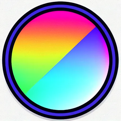 Image similar to Iridescent gradients iconography icon design of a table. Very very very detailed digital icon design. Minimalist digital icon, very very very very beautiful icon