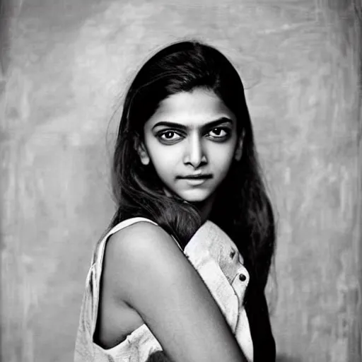 Image similar to dslr photo portrait still of beautiful cute 1 5 year old age 1 5 deepika padukone at age 1 5!!!, 8 5 mm f 1. 8 by edward robert hughes, annie leibovitz and steve mccurry, david lazar, jimmy nelsson