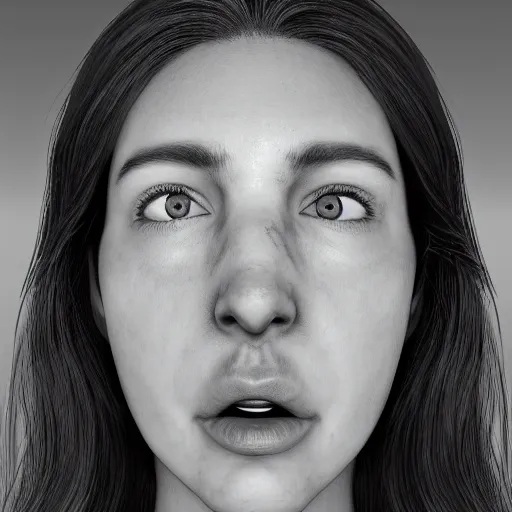 Image similar to headshot of person holding in their mouth, hyperrealistic, insane detail, real life, realisitc, ray tracing, 1 6 k hd