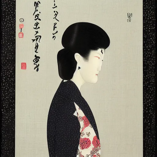 Image similar to portrait by Yasunari Ikenaga