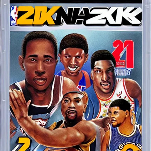 Prompt: nba 2 k for the super nintendo entertainment system