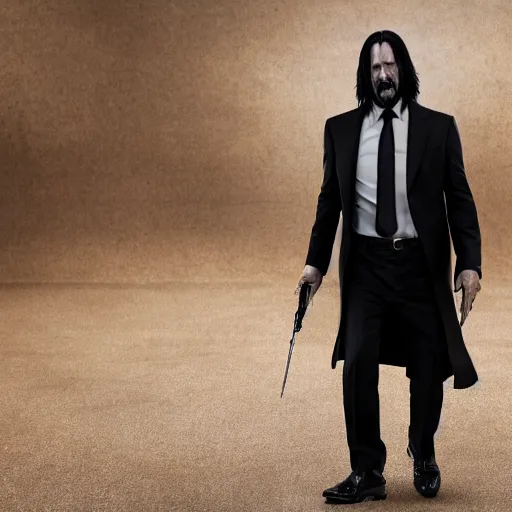 Image similar to penguinz0 as john wick, 4k, high detail, high-resolution photograph, professional photography, ultra-detail