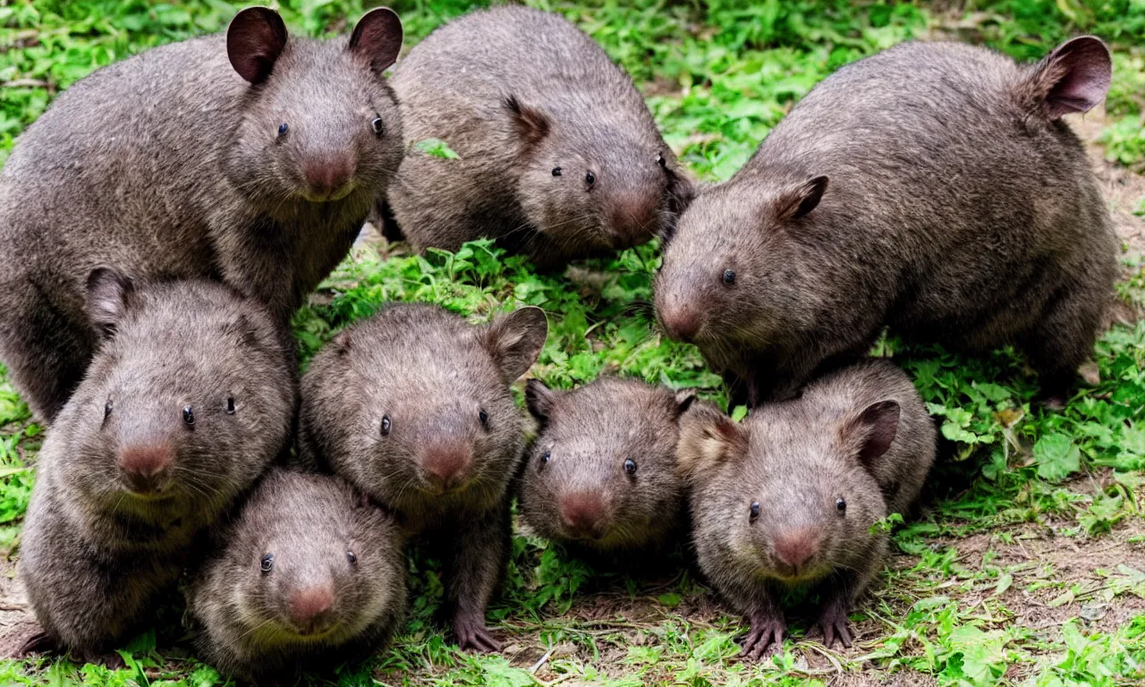 Image similar to transfer mutant ninja wombats