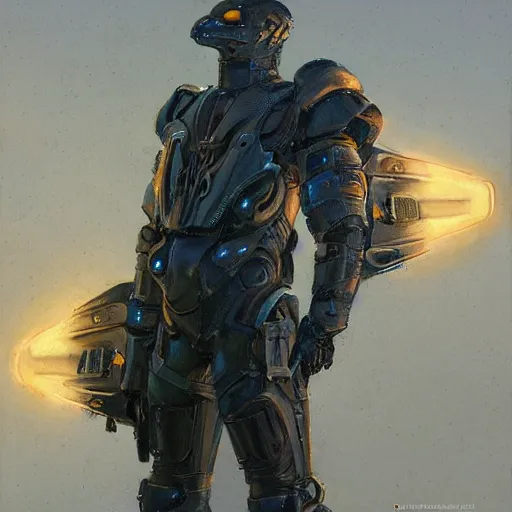 Prompt: tactical neon exoskeleton armor, realistic anthropomorphic crow visible beak. neon, science fiction, light, portrait by donato giancola and greg rutkowski and wayne barlow, realistic face