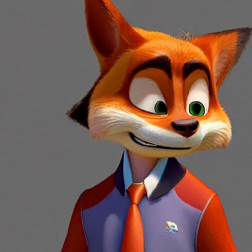 Image similar to nick wilde from zootopia, fursuit