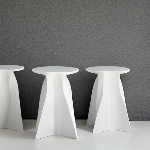 Image similar to the corian jellyfish stool by jasper morrison