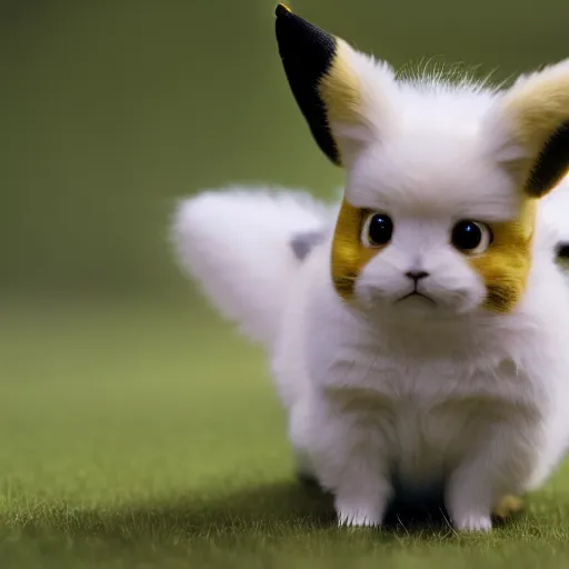 Image similar to real life pikachu, professional photography, national geographic