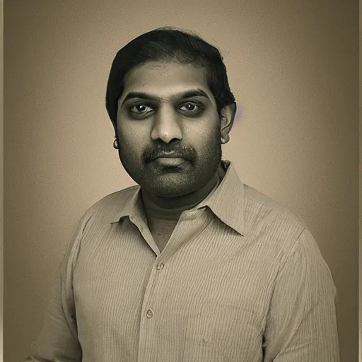 Image similar to a portrait of ashwath rajan