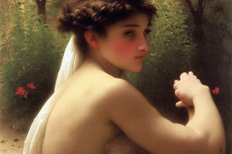 Image similar to pretty girl by william - adolphe bouguereau