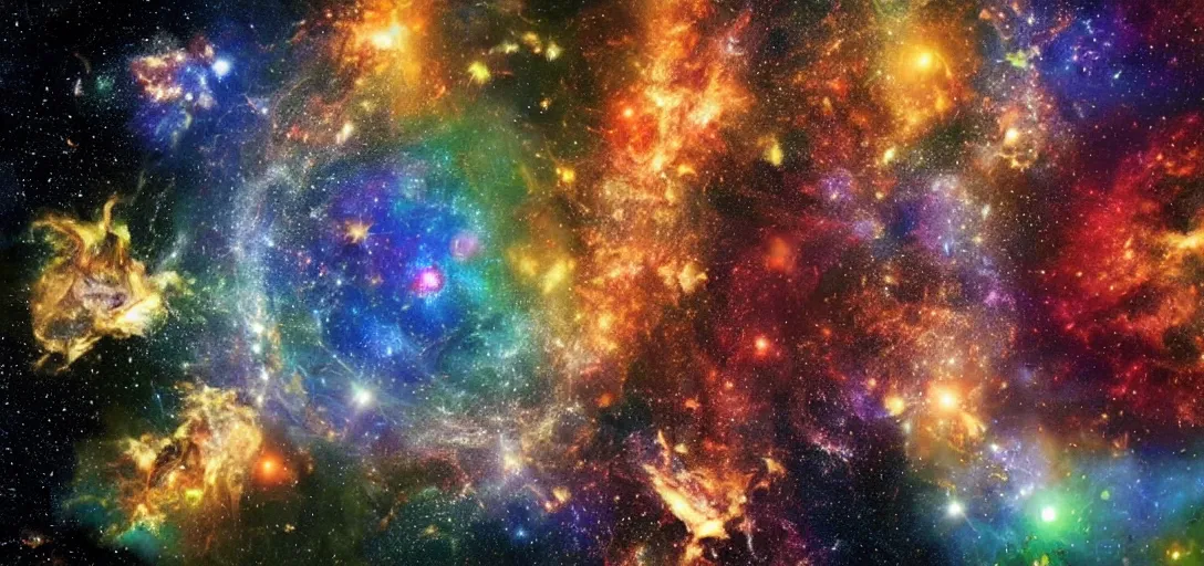 Image similar to the big bang reimagined