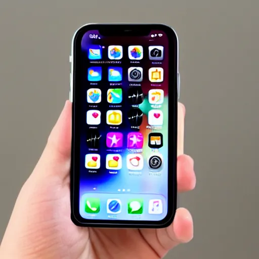 Image similar to the iphone 1 3 as a flipable phone