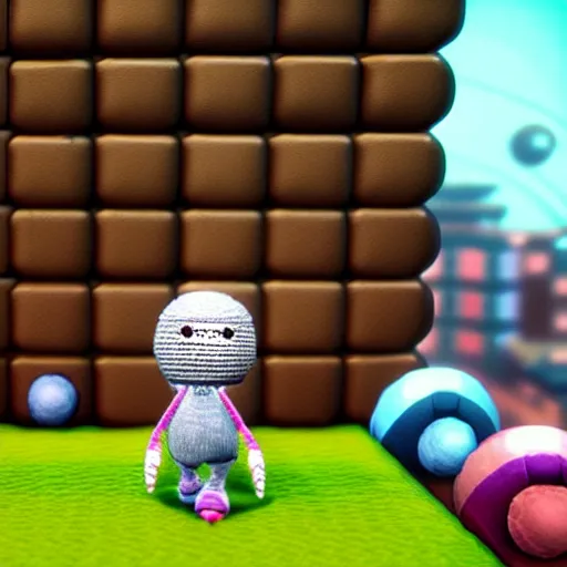 Prompt: little big planet | ps3 game | nostalgia