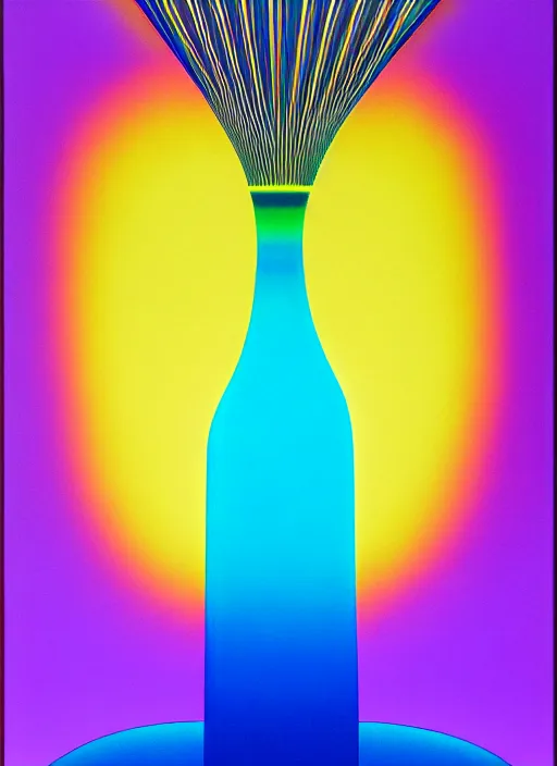 Prompt: vase by shusei nagaoka, kaws, david rudnick, airbrush on canvas, pastell colours, cell shaded, 8 k