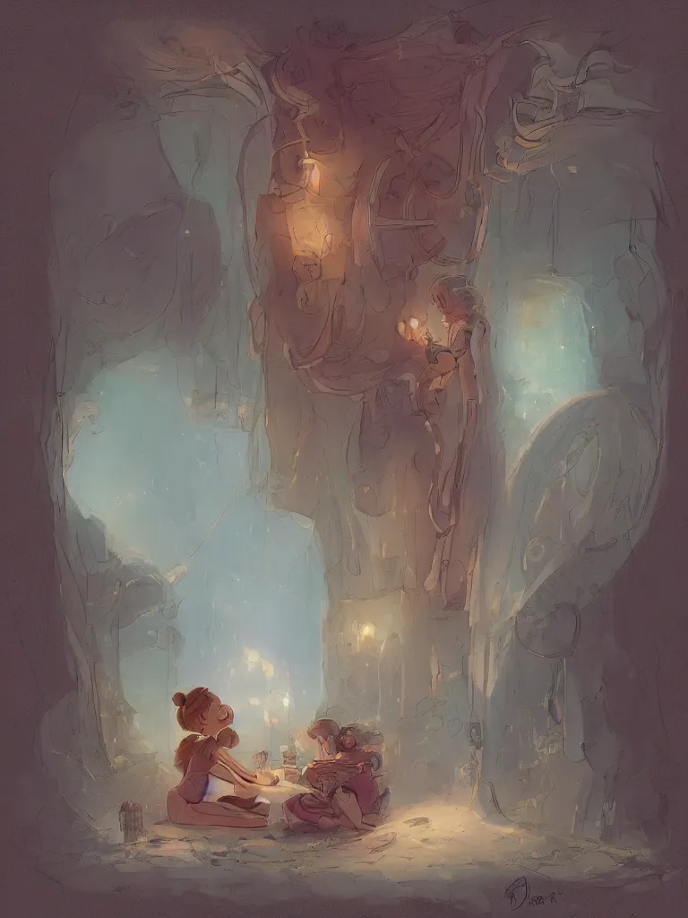 Prompt: be still my heart by disney concept artists, blunt borders, rule of thirds