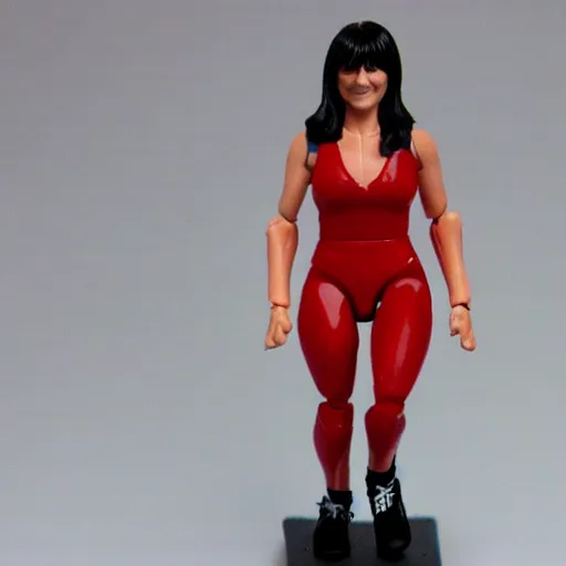 Prompt: a davina mccall action figure