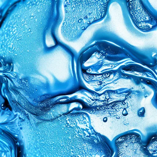 Image similar to hyper real 8 k melting slime